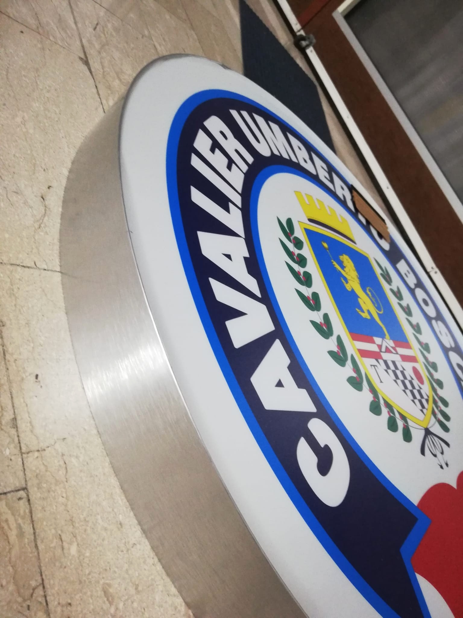 Insegna sagomata scatolata retroilluminata2